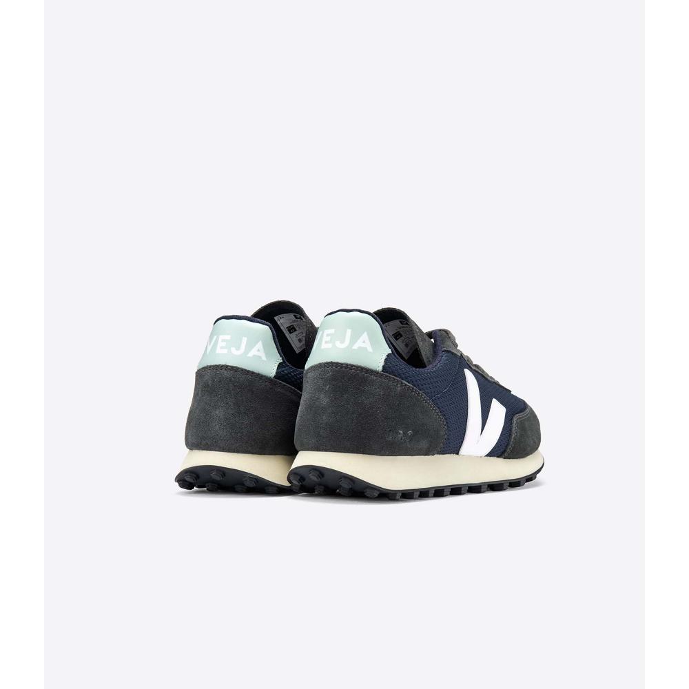 Navy Women's Veja RIO BRANCO ALVEOMESH Running Shoes | AU 415FDN